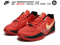 Giày bóng rổ cổ thấp Nike Ja 2 Đỏ Đen nam chuyên outdoor replica 1:1 best batch chính hãng giá rẻ tốt nhất tại NeverStopShop.com HCM