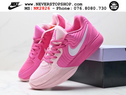 Giày Nike Ja 2 Hồng Trắng bóng rổ nam nữ Ja Morant giá tốt tại NeverStop Basketball Sneaker Shop Giày bóng rổ cổ thấp Nike Ja 2 Hồng Trắng nam chuyên outdoor replica 1:1 best batch chính hãng giá rẻ tốt nhất tại NeverStopShop.com HCM