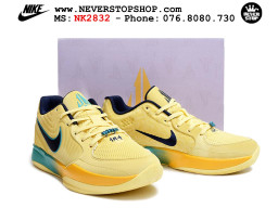 Giày bóng rổ cổ thấp Nike Ja 2 Vàng Xanh Dương nam chuyên outdoor replica 1:1 best batch chính hãng giá rẻ tốt nhất tại NeverStopShop.com HCM