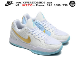 Giày bóng rổ cổ thấp Nike Ja 2 Trắng Xanh Dương nam chuyên outdoor replica 1:1 best batch chính hãng giá rẻ tốt nhất tại NeverStopShop.com HCM