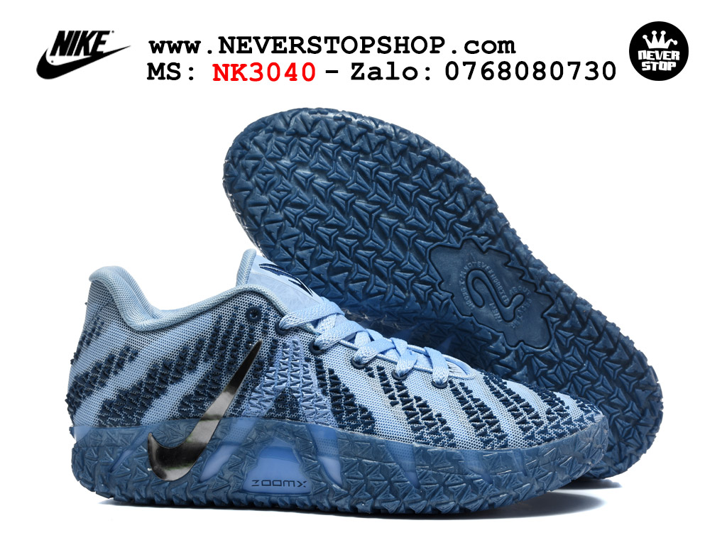 Giày bóng rổ outdoor Nike Ja 3 Xanh nam replica 1:1 best batch chính hãng giá rẻ tốt nhất tại NeverStopShop.com HCM