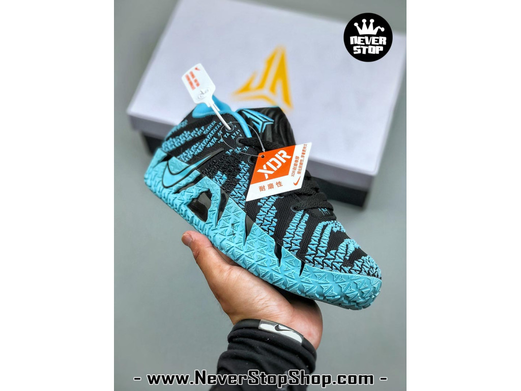 Giày bóng rổ outdoor Nike Ja 3 Đen Xanh Da Trời nam replica 1:1 best batch chính hãng giá rẻ tốt nhất tại NeverStopShop.com HCM