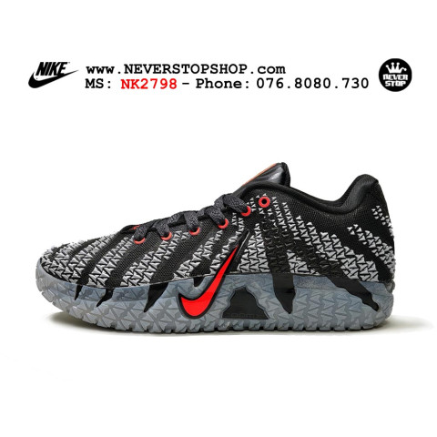 Nike Ja 3 Black Grey Red