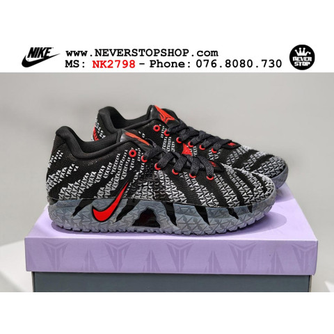 Nike Ja 3 Black Grey Red