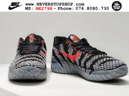 Giày Nike Ja 3 Đen Xám Đỏ bóng rổ nam nữ Ja Morant giá tốt tại NeverStop Basketball Sneaker Shop Giày bóng rổ outdoor Nike Ja 3 Đen Xám Đỏ nam replica 1:1 best batch chính hãng giá rẻ tốt nhất tại NeverStopShop.com HCM