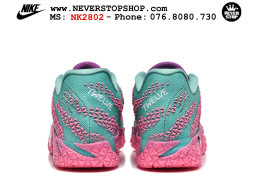 Giày Nike Ja 3 Xanh Ngọc Hồng bóng rổ nam nữ Ja Morant giá tốt tại NeverStop Basketball Sneaker Shop Giày bóng rổ outdoor Nike Ja 3 Xanh Ngọc Hồng nam replica 1:1 best batch chính hãng giá rẻ tốt nhất tại NeverStopShop.com HCM