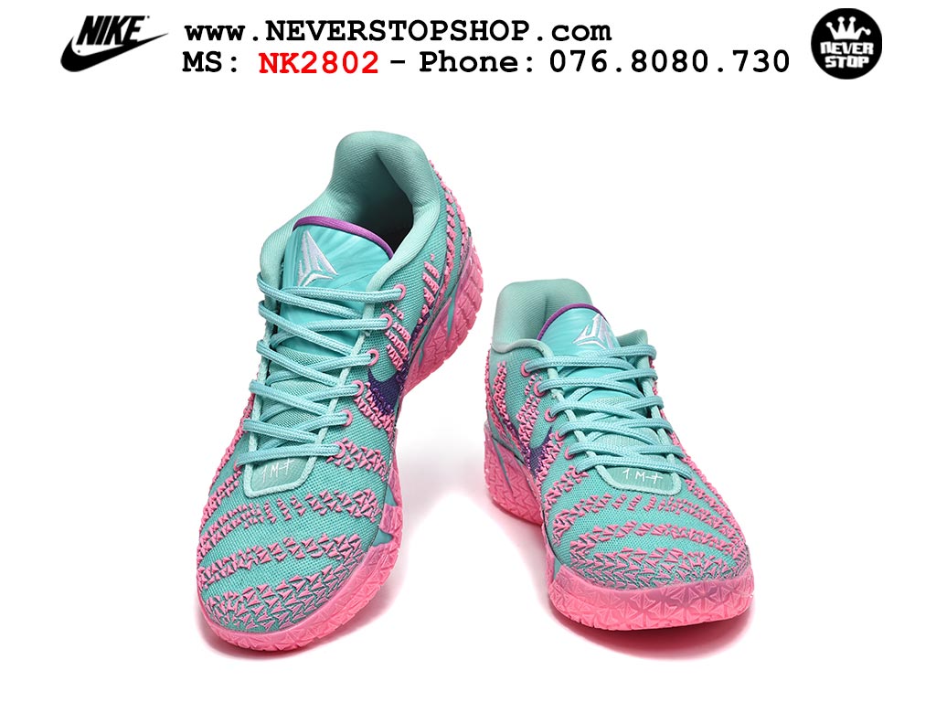 Giày Nike Ja 3 Xanh Ngọc Hồng bóng rổ nam nữ Ja Morant giá tốt tại NeverStop Basketball Sneaker Shop Giày bóng rổ outdoor Nike Ja 3 Xanh Ngọc Hồng nam replica 1:1 best batch chính hãng giá rẻ tốt nhất tại NeverStopShop.com HCM