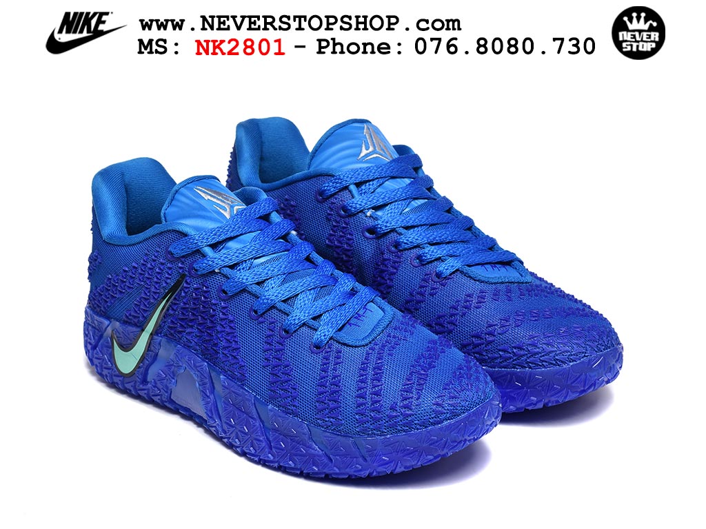 Giày Nike Ja 3 Xanh Dương Đen bóng rổ nam nữ Ja Morant giá tốt tại NeverStop Basketball Sneaker Shop Giày bóng rổ outdoor Nike Ja 3 Xanh Dương Đen nam replica 1:1 best batch chính hãng giá rẻ tốt nhất tại NeverStopShop.com HCM
