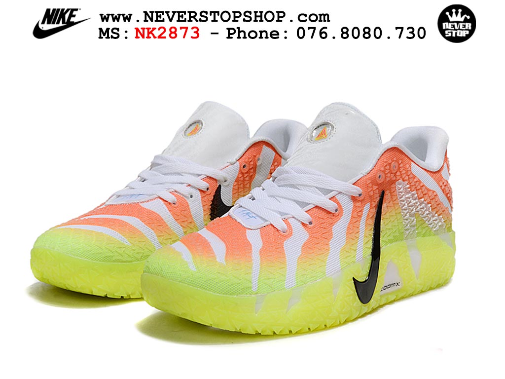 Giày Nike Ja 3 Vàng Cam bóng rổ nam nữ Ja Morant giá tốt tại NeverStop Basketball Sneaker Shop Giày bóng rổ outdoor Nike Ja 3 Vàng Cam nam replica 1:1 best batch chính hãng giá rẻ tốt nhất tại NeverStopShop.com HCM