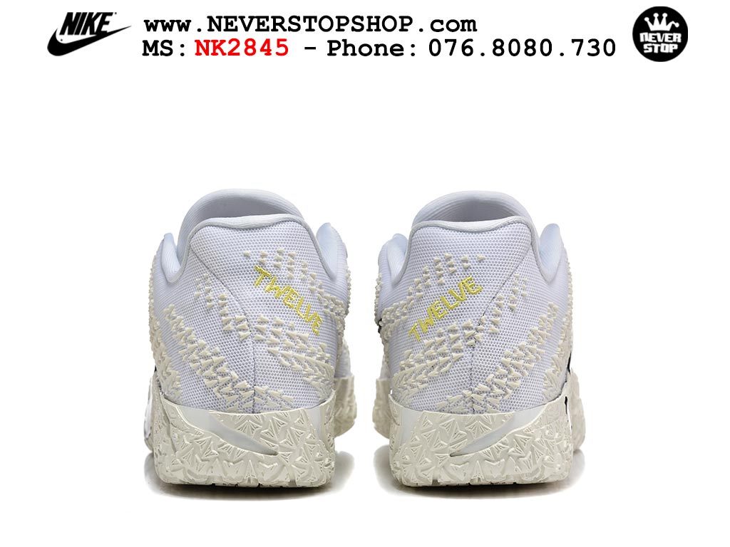 Giày bóng rổ outdoor Nike Ja 3 Trắng Đen nam replica 1:1 best batch chính hãng giá rẻ tốt nhất tại NeverStopShop.com HCM