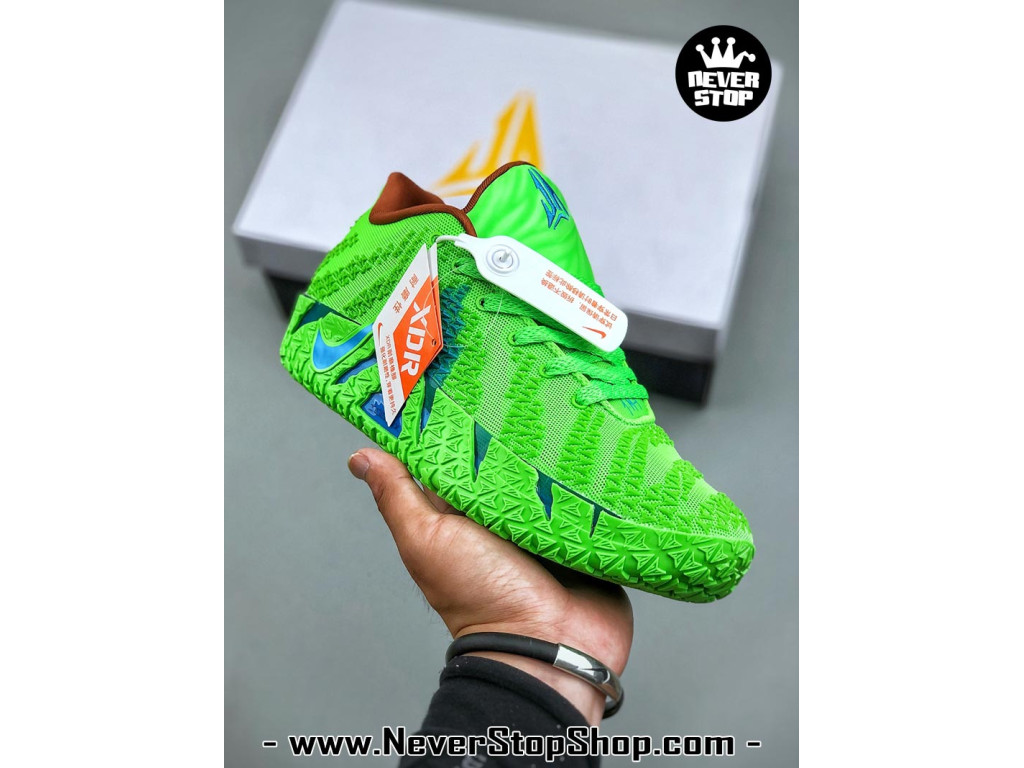 Giày bóng rổ outdoor Nike Ja 3 Xanh Lá Xanh Dương nam replica 1:1 best batch chính hãng giá rẻ tốt nhất tại NeverStopShop.com HCM