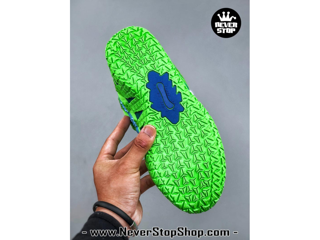 Giày bóng rổ outdoor Nike Ja 3 Xanh Lá Xanh Dương nam replica 1:1 best batch chính hãng giá rẻ tốt nhất tại NeverStopShop.com HCM