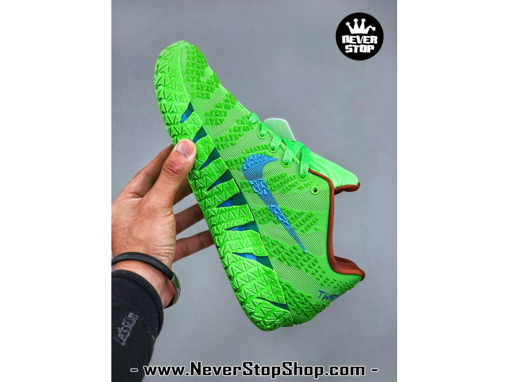 Giày bóng rổ outdoor Nike Ja 3 Xanh Lá Xanh Dương nam replica 1:1 best batch chính hãng giá rẻ tốt nhất tại NeverStopShop.com HCM