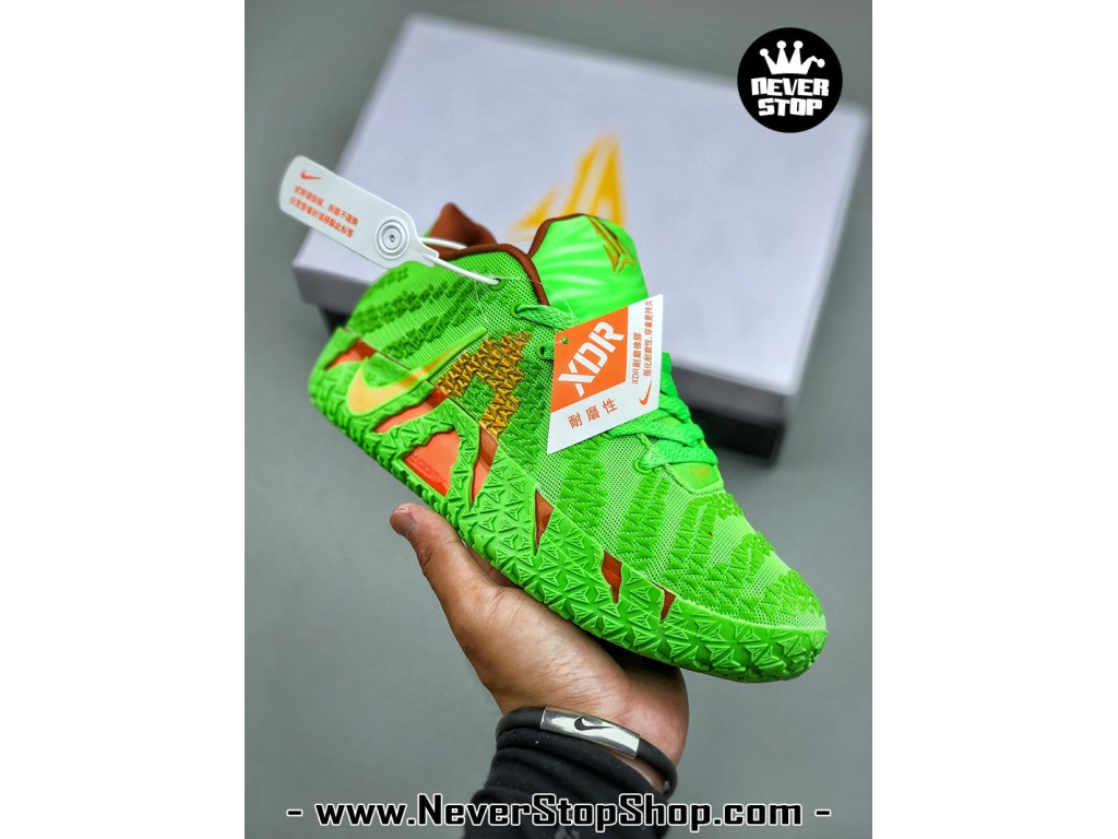 Giày bóng rổ outdoor Nike Ja 3 Xanh Lá Cam nam replica 1:1 best batch chính hãng giá rẻ tốt nhất tại NeverStopShop.com HCM