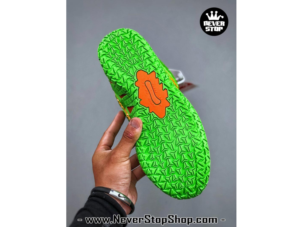 Giày bóng rổ outdoor Nike Ja 3 Xanh Lá Cam nam replica 1:1 best batch chính hãng giá rẻ tốt nhất tại NeverStopShop.com HCM