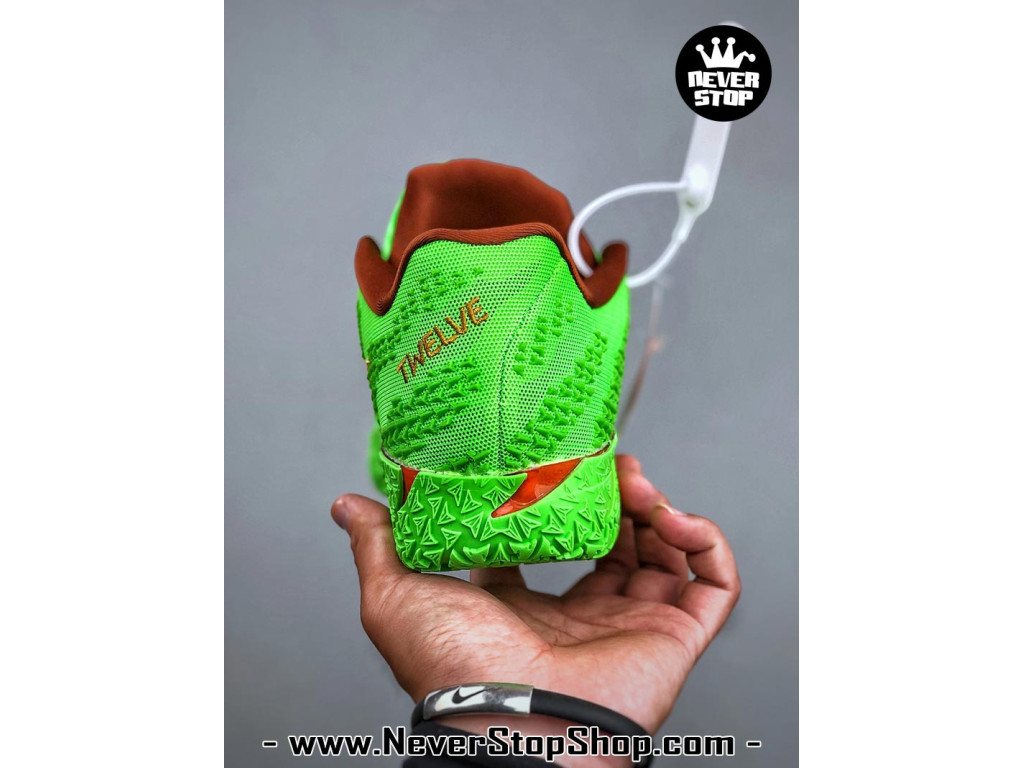 Giày bóng rổ outdoor Nike Ja 3 Xanh Lá Cam nam replica 1:1 best batch chính hãng giá rẻ tốt nhất tại NeverStopShop.com HCM