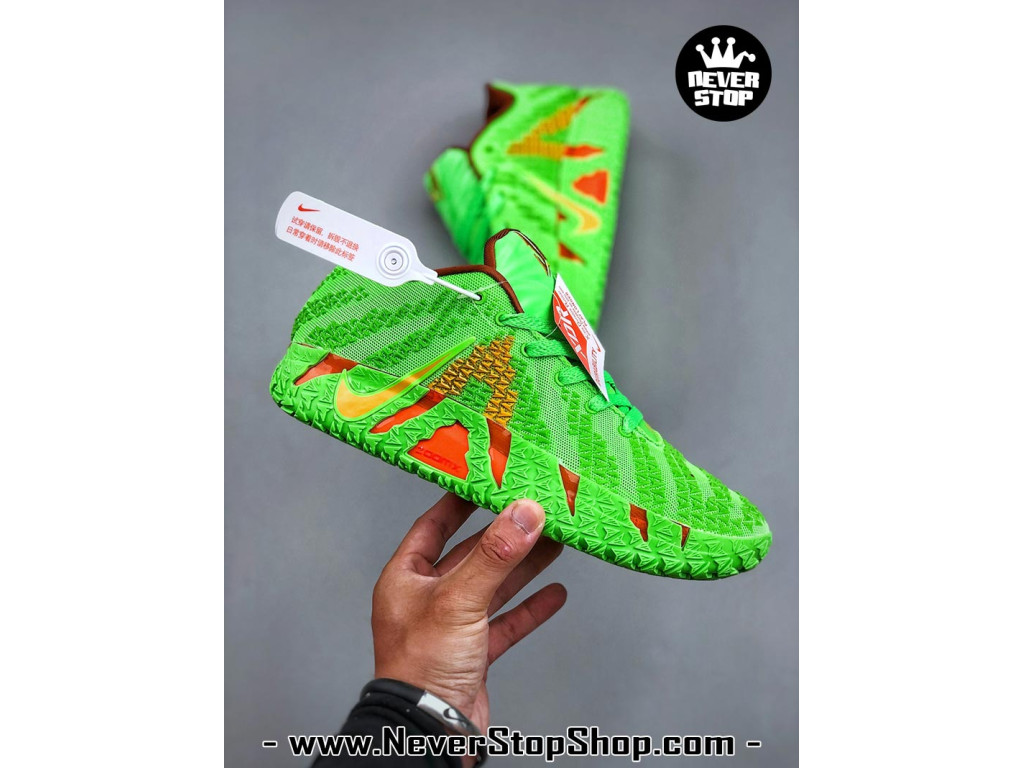 Giày bóng rổ outdoor Nike Ja 3 Xanh Lá Cam nam replica 1:1 best batch chính hãng giá rẻ tốt nhất tại NeverStopShop.com HCM