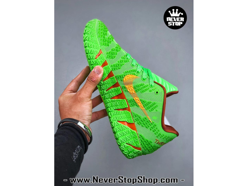 Giày bóng rổ outdoor Nike Ja 3 Xanh Lá Cam nam replica 1:1 best batch chính hãng giá rẻ tốt nhất tại NeverStopShop.com HCM