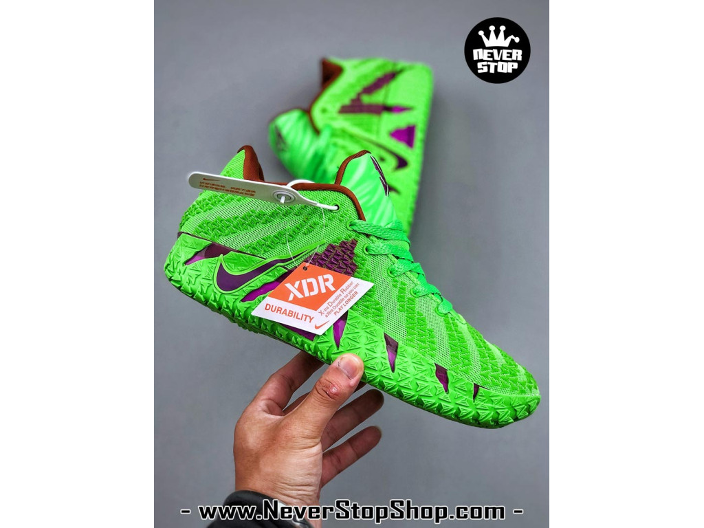 Giày bóng rổ outdoor Nike Ja 3 Xanh Lá Tím nam replica 1:1 best batch chính hãng giá rẻ tốt nhất tại NeverStopShop.com HCM