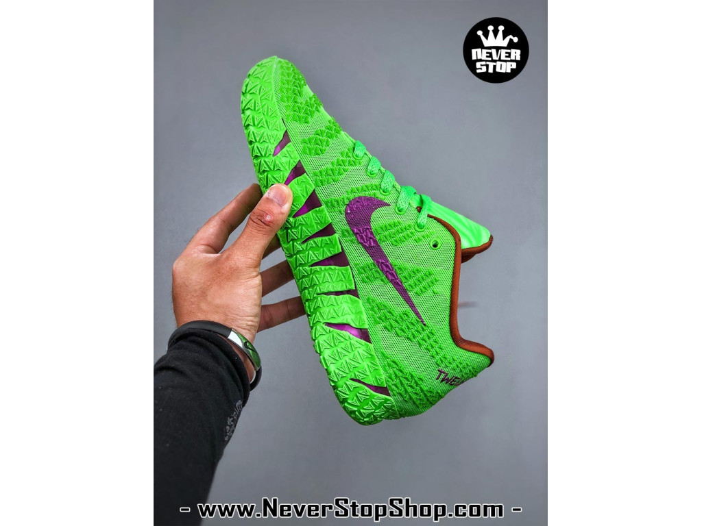 Giày bóng rổ outdoor Nike Ja 3 Xanh Lá Tím nam replica 1:1 best batch chính hãng giá rẻ tốt nhất tại NeverStopShop.com HCM