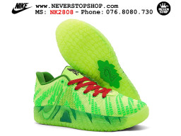 Giày bóng rổ outdoor Nike Ja 3 Xanh Lá Đỏ nam replica 1:1 best batch chính hãng giá rẻ tốt nhất tại NeverStopShop.com HCM