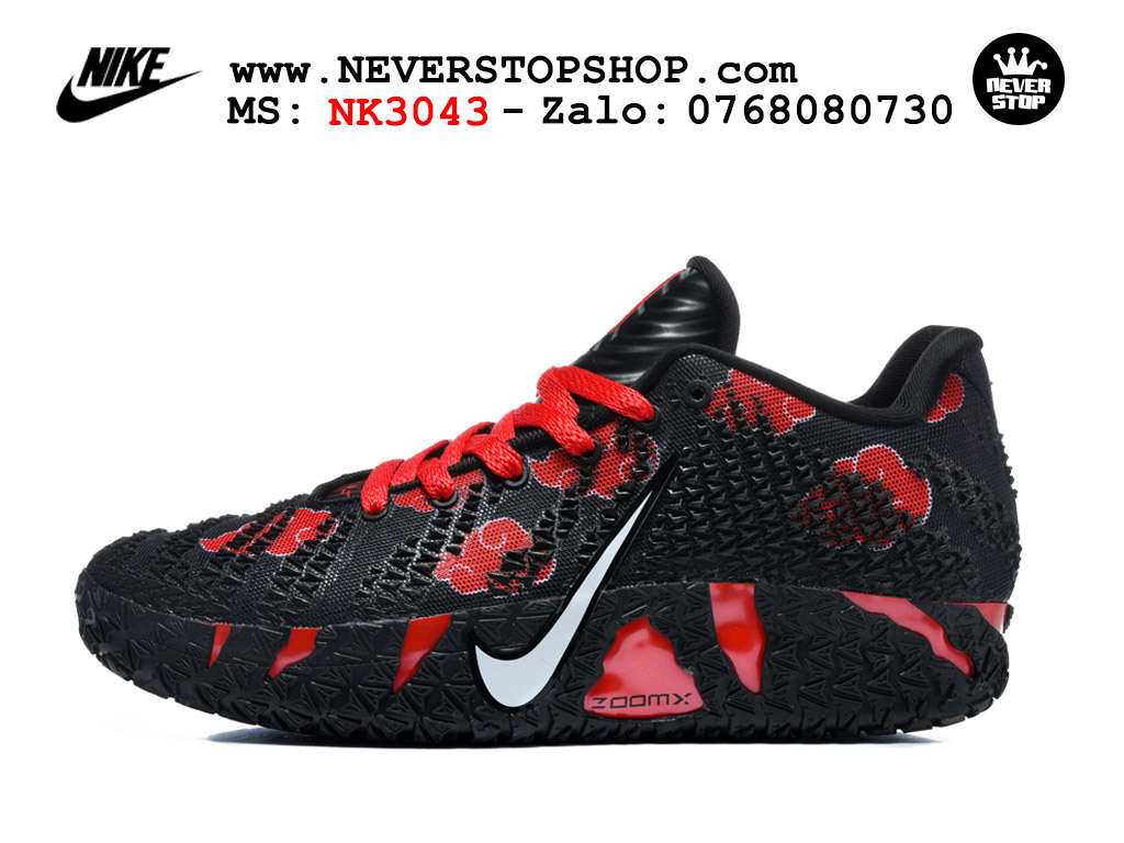 Giày bóng rổ outdoor Nike Ja 3 Đen Đỏ nam replica 1:1 best batch chính hãng giá rẻ tốt nhất tại NeverStopShop.com HCM