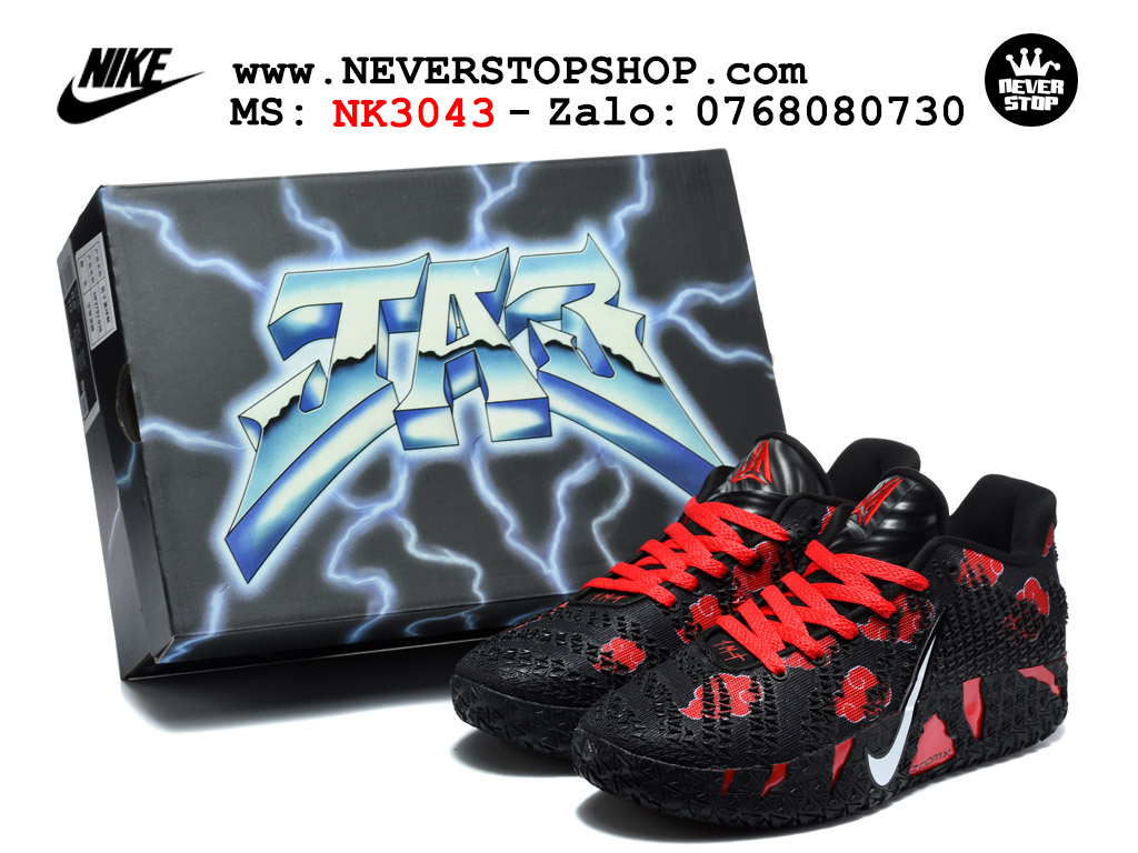 Giày bóng rổ outdoor Nike Ja 3 Đen Đỏ nam replica 1:1 best batch chính hãng giá rẻ tốt nhất tại NeverStopShop.com HCM
