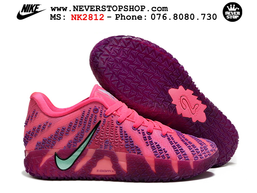 Giày Nike Ja 3 Hồng Tím bóng rổ nam nữ Ja Morant giá tốt tại NeverStop Basketball Sneaker Shop Giày bóng rổ outdoor Nike Ja 3 Hồng Tím nam replica 1:1 best batch chính hãng giá rẻ tốt nhất tại NeverStopShop.com HCM