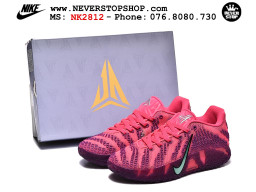 Giày bóng rổ outdoor Nike Ja 3 Hồng Tím nam replica 1:1 best batch chính hãng giá rẻ tốt nhất tại NeverStopShop.com HCM