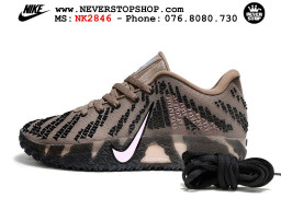 Giày bóng rổ outdoor Nike Ja 3 Nâu Đen nam replica 1:1 best batch chính hãng giá rẻ tốt nhất tại NeverStopShop.com HCM