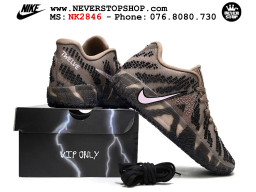 Giày bóng rổ outdoor Nike Ja 3 Nâu Đen nam replica 1:1 best batch chính hãng giá rẻ tốt nhất tại NeverStopShop.com HCM