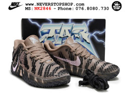 Giày bóng rổ outdoor Nike Ja 3 Nâu Đen nam replica 1:1 best batch chính hãng giá rẻ tốt nhất tại NeverStopShop.com HCM