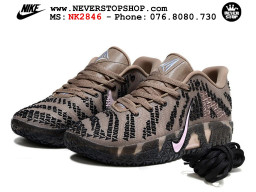 Giày bóng rổ outdoor Nike Ja 3 Nâu Đen nam replica 1:1 best batch chính hãng giá rẻ tốt nhất tại NeverStopShop.com HCM