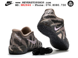Giày bóng rổ outdoor Nike Ja 3 Nâu Đen nam replica 1:1 best batch chính hãng giá rẻ tốt nhất tại NeverStopShop.com HCM