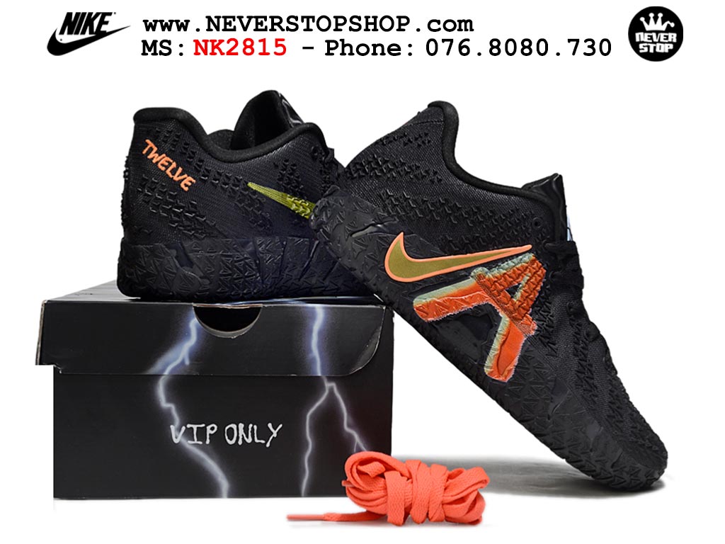 Giày Nike Ja 3 Đen Cam bóng rổ nam nữ Ja Morant giá tốt tại NeverStop Basketball Sneaker Shop Giày bóng rổ outdoor Nike Ja 3 Đen Cam nam replica 1:1 best batch chính hãng giá rẻ tốt nhất tại NeverStopShop.com HCM