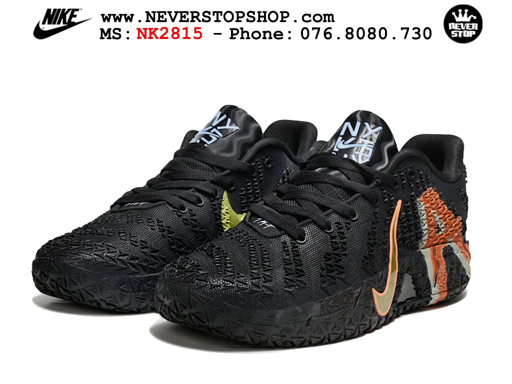 Giày Nike Ja 3 Đen Cam bóng rổ nam nữ Ja Morant giá tốt tại NeverStop Basketball Sneaker Shop Giày bóng rổ outdoor Nike Ja 3 Đen Cam nam replica 1:1 best batch chính hãng giá rẻ tốt nhất tại NeverStopShop.com HCM