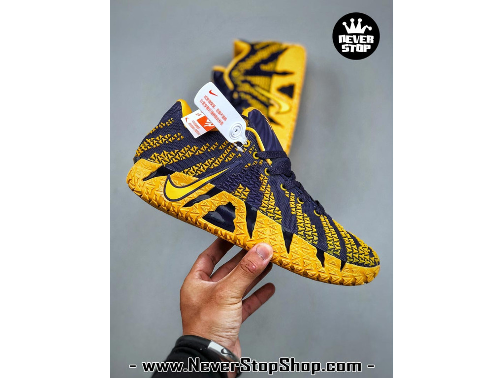 Giày bóng rổ outdoor Nike Ja 3 Vàng Xanh Dương nam replica 1:1 best batch chính hãng giá rẻ tốt nhất tại NeverStopShop.com HCM