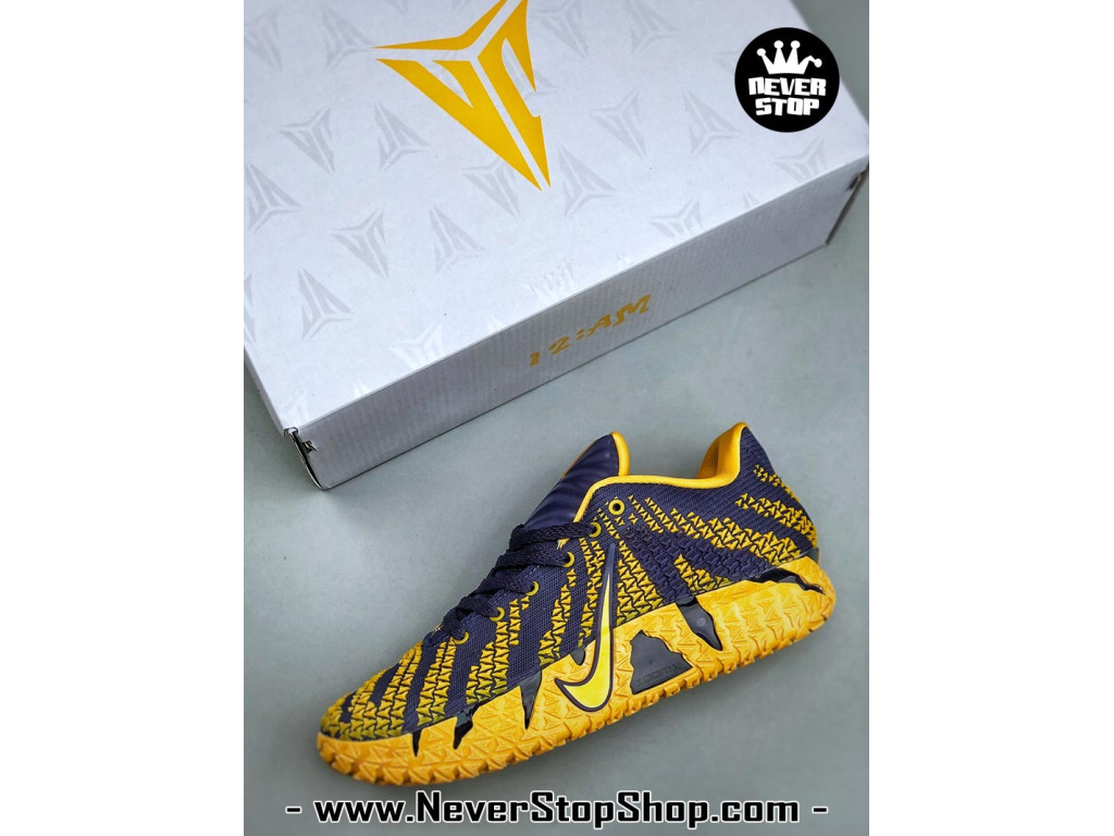 Giày bóng rổ outdoor Nike Ja 3 Vàng Xanh Dương nam replica 1:1 best batch chính hãng giá rẻ tốt nhất tại NeverStopShop.com HCM