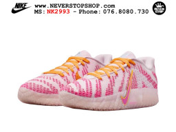 Giày bóng rổ outdoor Nike Ja 3 Hồng Vàng nam replica 1:1 best batch chính hãng giá rẻ tốt nhất tại NeverStopShop.com HCM