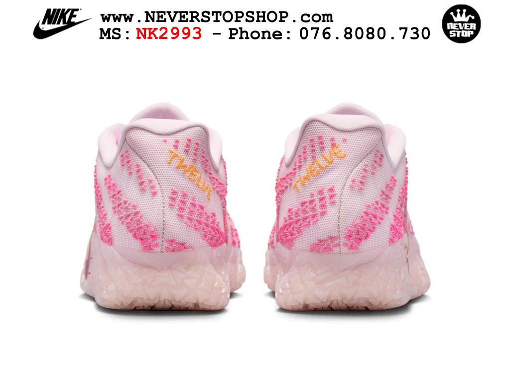 Giày bóng rổ outdoor Nike Ja 3 Hồng Vàng nam replica 1:1 best batch chính hãng giá rẻ tốt nhất tại NeverStopShop.com HCM