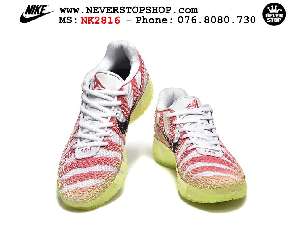 Giày Nike Ja 3 Hồng Trắng bóng rổ nam nữ Ja Morant giá tốt tại NeverStop Basketball Sneaker Shop Giày bóng rổ outdoor Nike Ja 3 Hồng Trắng nam replica 1:1 best batch chính hãng giá rẻ tốt nhất tại NeverStopShop.com HCM