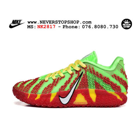 Nike Ja 3 Red Green Yellow