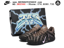 Giày Nike Ja 3 Nâu Đen bóng rổ nam nữ Ja Morant giá tốt tại NeverStop Basketball Sneaker Shop Giày bóng rổ outdoor Nike Ja 3 Nâu Đen nam replica 1:1 best batch chính hãng giá rẻ tốt nhất tại NeverStopShop.com HCM