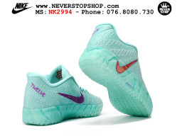 Giày bóng rổ outdoor Nike Ja 3 Xanh Ngọc Tím nam replica 1:1 best batch chính hãng giá rẻ tốt nhất tại NeverStopShop.com HCM