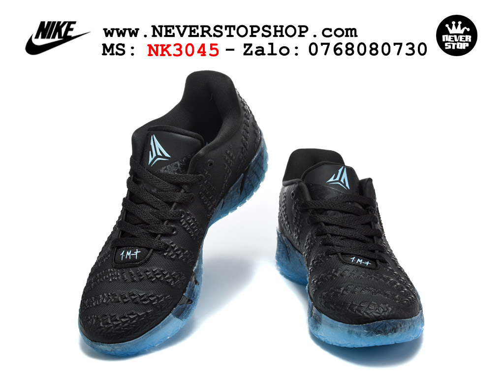 Giày bóng rổ outdoor Nike Ja 3 Đen Xanh nam replica 1:1 best batch chính hãng giá rẻ tốt nhất tại NeverStopShop.com HCM