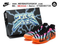 Giày bóng rổ outdoor Nike Ja 3 Đen Cam Xanh nam replica 1:1 best batch chính hãng giá rẻ tốt nhất tại NeverStopShop.com HCM