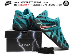 Giày bóng rổ outdoor Nike Ja 3 Xanh Đen nam replica 1:1 best batch chính hãng giá rẻ tốt nhất tại NeverStopShop.com HCM