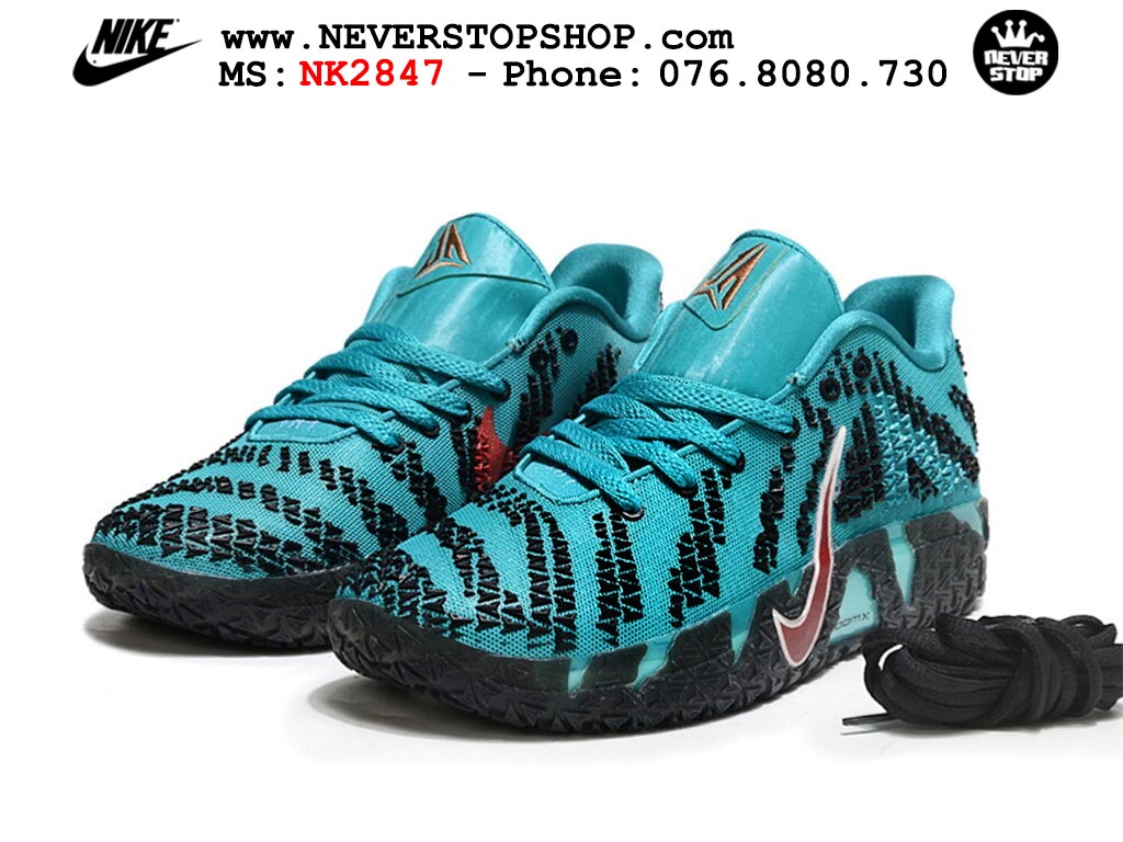 Giày bóng rổ outdoor Nike Ja 3 Xanh Đen nam replica 1:1 best batch chính hãng giá rẻ tốt nhất tại NeverStopShop.com HCM