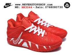 Giày bóng rổ outdoor Nike Ja 3 Đỏ Trắng nam replica 1:1 best batch chính hãng giá rẻ tốt nhất tại NeverStopShop.com HCM