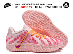 Giày bóng rổ outdoor Nike Ja 3 Hồng Vàng nam replica 1:1 best batch chính hãng giá rẻ tốt nhất tại NeverStopShop.com HCM